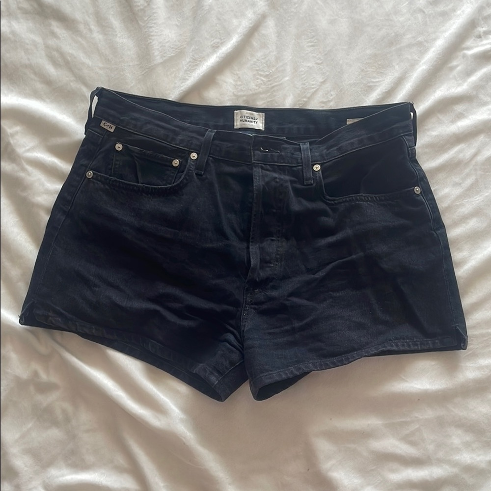 Citizens Of Humanity Dark Denim Jean Shorts size 31
